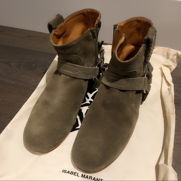 💕 Étoile Isabel Marant Gaucho Boot Bootie EU 36 - Picture 3 of 7